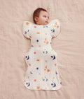 Swaddle Up™ 2-in-1 Transition Bag 1.0 TOG Organic Cotton Buff Lunar