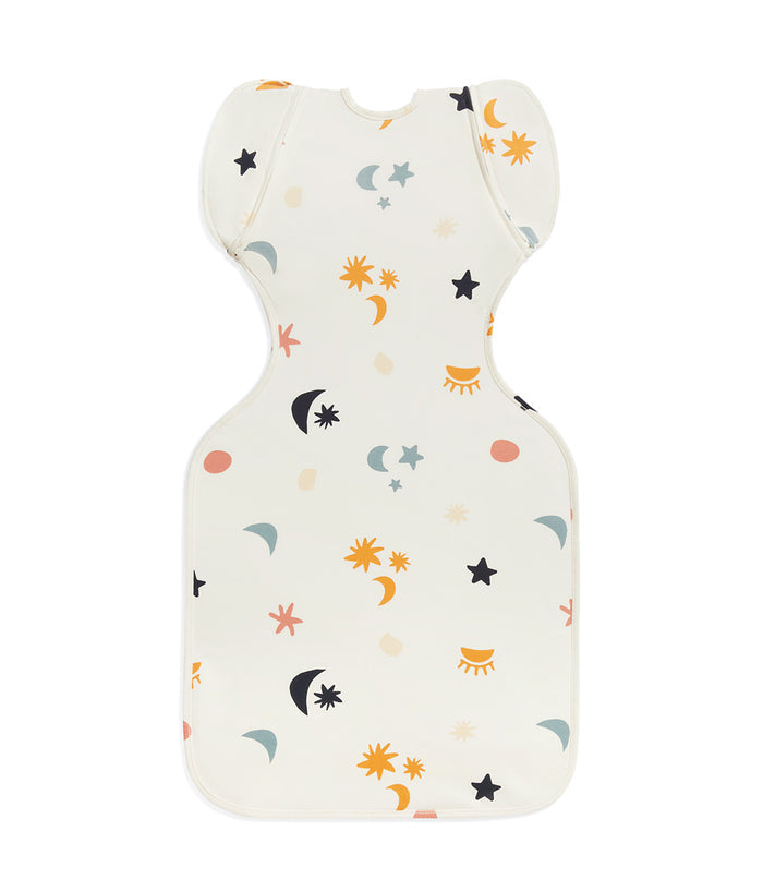 Swaddle Up™ 2-in-1 Transition Bag 1.0 TOG Organic Cotton Buff Lunar