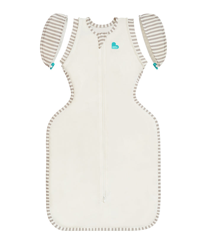 Swaddle Up™ 2-in-1 Transition Bag 1.0 TOG Organic Cotton Cream