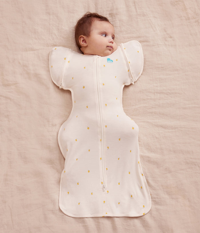 Swaddle Up™ 2-in-1 Transition Bag 1.0 TOG Viscose from Bamboo Cream Lemons