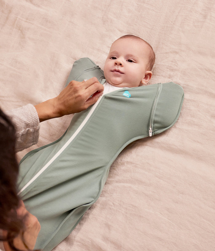 Swaddle Up™ 2-in-1 Transition Bag 1.0 TOG Viscose from Bamboo Deep Olive