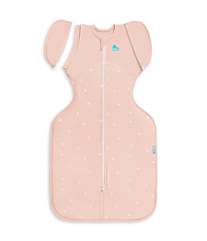 Swaddle Up™ 2-in-1 Transition Bag 1.5 TOG Cotton Fleece Blush Twigs