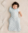 Swaddle Up™ 2-in-1 Transition Bag 1.5 TOG Cotton Light Olive Mini Cloud