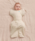 Swaddle Up™ 2-in-1 Transition Bag 1.5 TOG Cotton Oatmeal Twigs