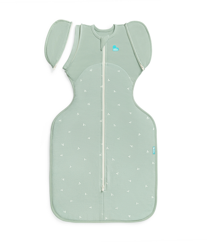 Swaddle Up™ 2-in-1 Transition Bag 1.5 TOG Cotton Olive Twigs