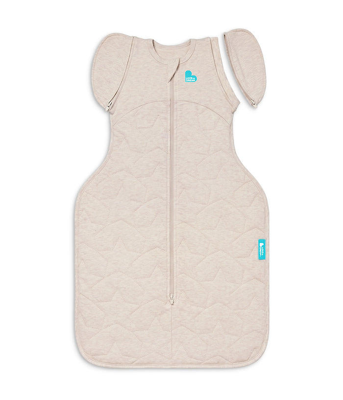 Swaddle Up™ 2-in-1 Transition Bag 2.5 TOG Cotton Oatmeal Starturn Quilted