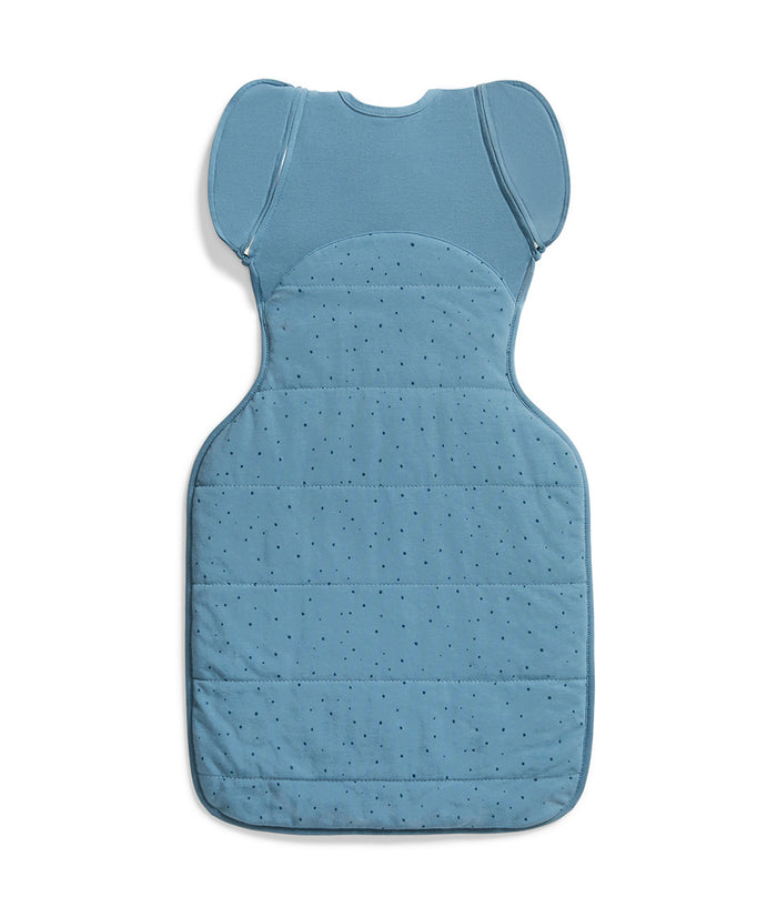 Swaddle Up™ 2-in-1 Transition Bag 2.5 TOG Cotton Storm Blue Pebbles