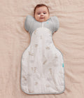Swaddle Up™ 2-in-1 Transition Bag 2.5 TOG Cotton White Cloud Bunnies