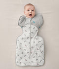 Swaddle Up™ 2-in-1 Transition Bag 2.5 TOG Cotton White Rainbow