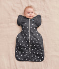 Swaddle Up™ 2-in-1 Transition Bag 2.5 TOG Organic Cotton/Merino Wool Charcoal Lamb's Best Friend