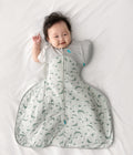 Swaddle Up™ 2-in-1 Transition Bag Hip Harness 2.5 TOG Cotton Olive Moonlight