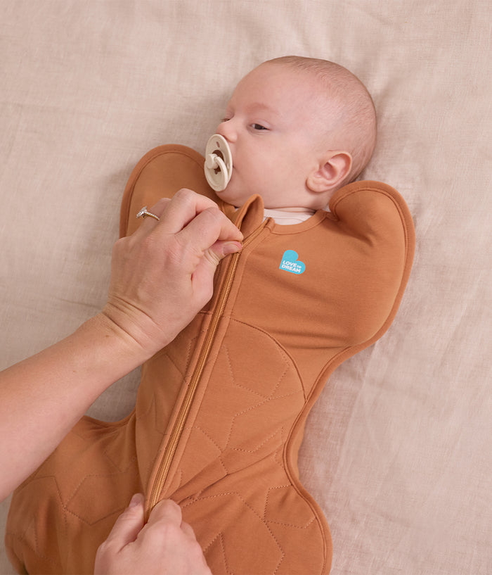 Swaddle Up™ 2.5 TOG Cotton Hazel Starturn Quilted