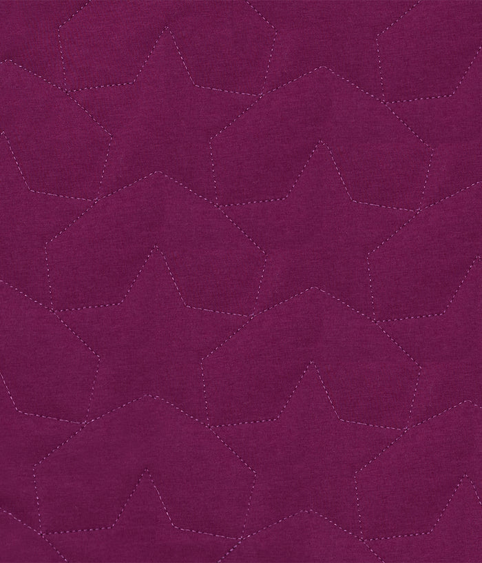 Swaddle Up™ 2.5 TOG Cotton Plum Starturn Quilted