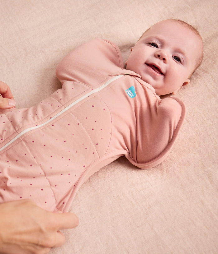 Swaddle Up™ 2.5 TOG Cotton Rose Pebbles