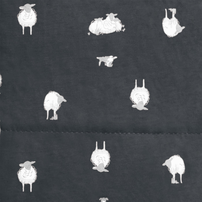 Swaddle Up™ 2.5 TOG Organic Cotton/Merino Wool Charcoal Lamb's Best Friend