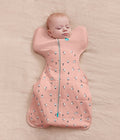 Swaddle Up™ 2.5 TOG Organic Cotton/Merino Wool Rose Lamb's Best Friend