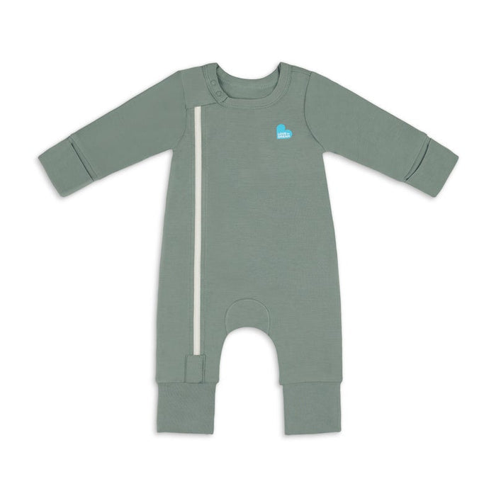 Swaddle Up™ & Babygrow Bundle | 2.5 TOG | Olive Bees | Deep Olive