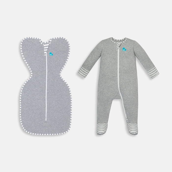 Swaddle Up™ & Romper Pack 1.0 TOG Cotton Grey