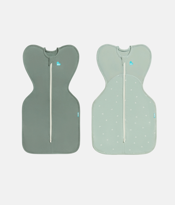 Swaddle Up Starter Bundle | 1.0 | 1.5 TOG | Deep Olive | Olive Twigs