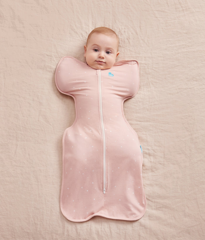 Swaddle Up Starter Bundle | 1.0 | 1.5 TOG | Powder Pink Twinkle | Olive Twigs