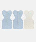 Swaddle Up Starter Bundle | 1.0 TOG | Bamboo | Blue Boats 2 | Cream Lemons