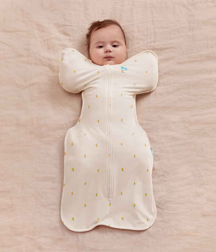 Swaddle Up Starter Bundle | 1.0 TOG | Bamboo | Blue Boats 2 | Cream Lemons