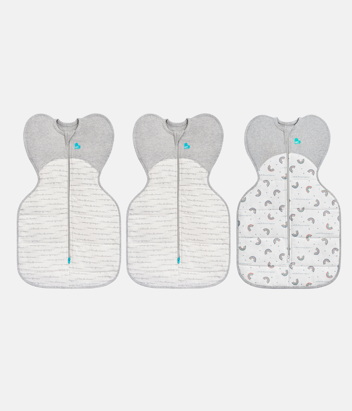 Swaddle Up Starter Bundle | 2.5 TOG | White Dreamer 2 | White Rainbow