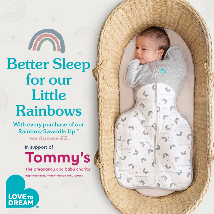 Swaddle Up Starter Bundle | 2.5 TOG | White Dreamer 2 | White Rainbow