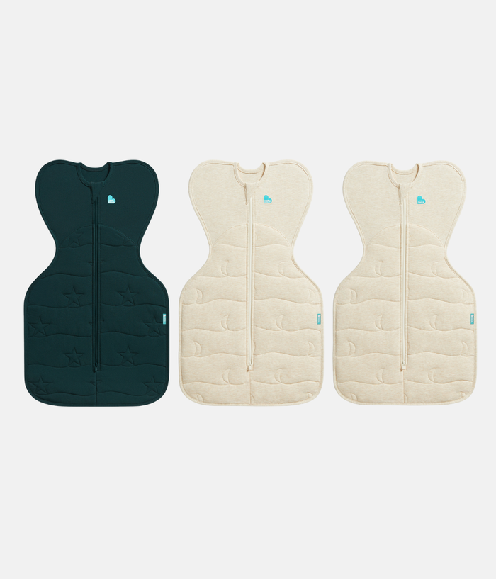Swaddle Up Starter Bundle | 3.5 TOG | Forest Star | Oatmeal Moon 2