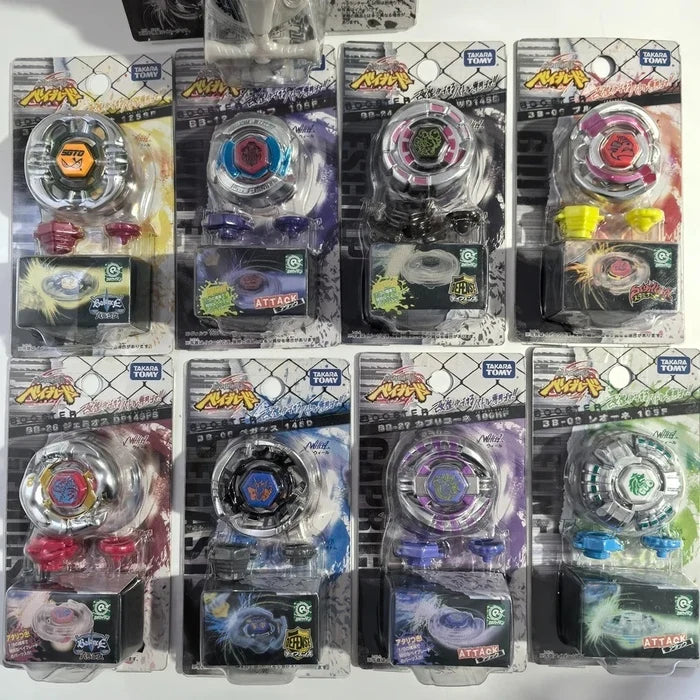 TAKARA TOMY BB56S Dark Angle 105RF BB56D Storm exciter M145Q with box
