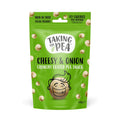 Taking The Pea Cheesy & Onion flavoured crunchy coated pea snack.