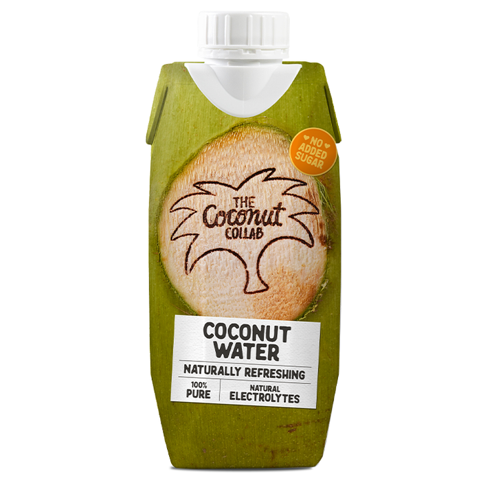The Coconut Collaborative The Coconut Collab Coconut Water 330ml (Sold in multiple of 4)