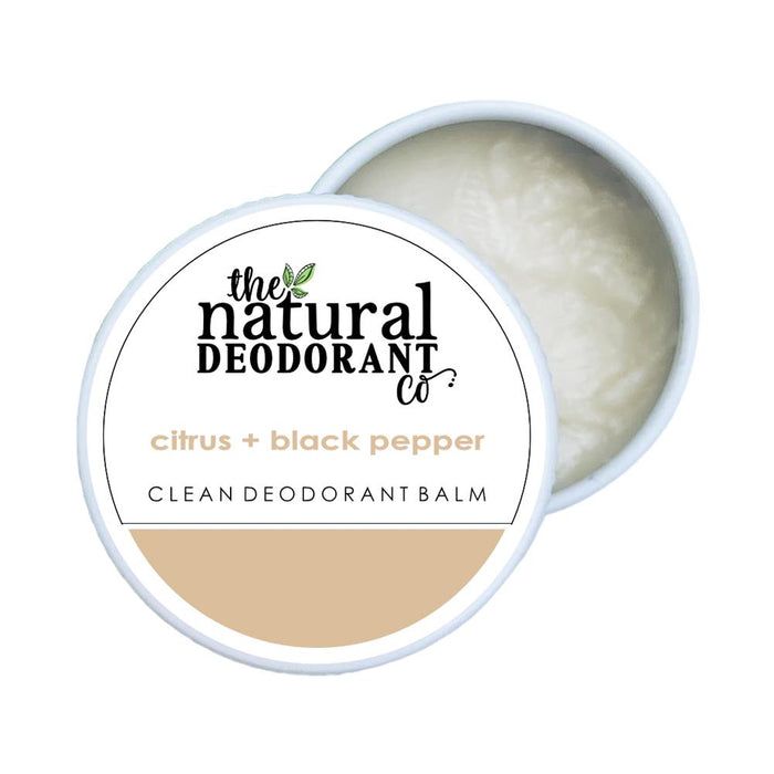 The Natural Deodorant Co. Citrus + Black Pepper Clean Balm 10g