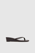 Thong Wedge - Coffee