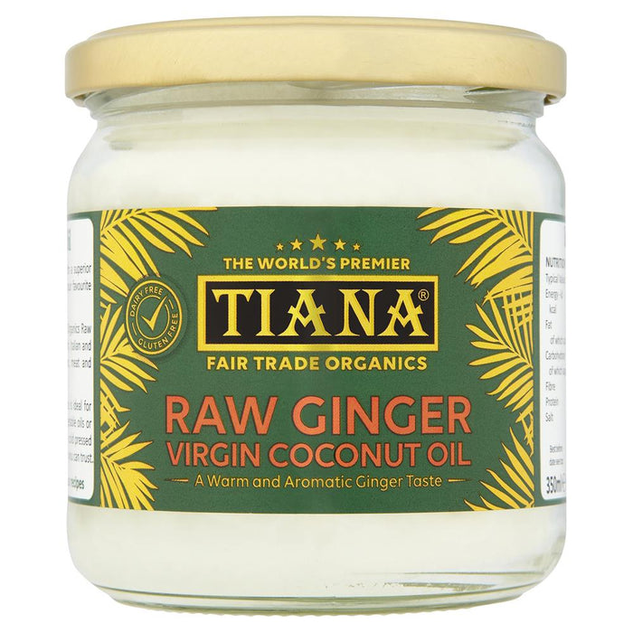 TIANA Premium Raw Ginger Virgin Coconut Oil 350ml