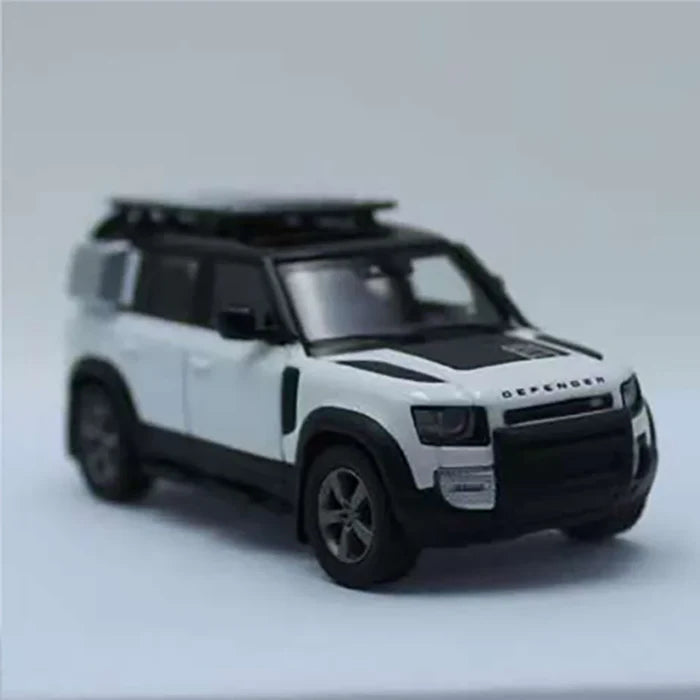 TimeMicro 1/64 Defender 90 & 110 Set Diecast Alloy Model Car Limited Edition Collectible Hobby Gift