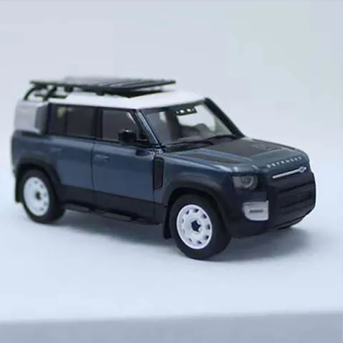 TimeMicro 1/64 Defender 90 & 110 Set Diecast Alloy Model Car Limited Edition Collectible Hobby Gift