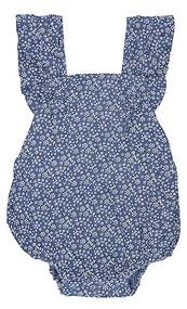 Toshi Baby Romper - Bluebell (Size 00-1)