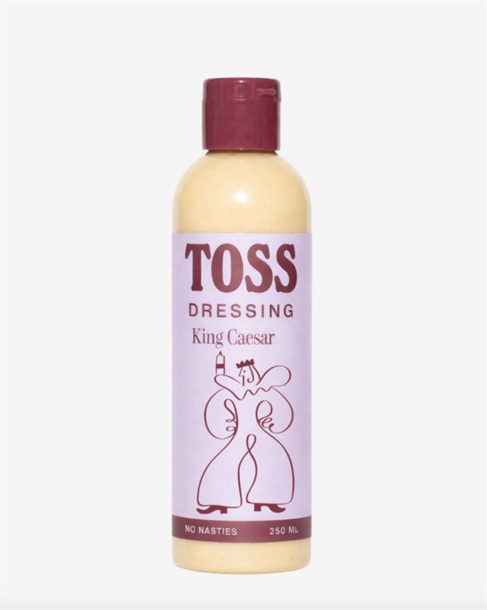 TOSS King Caesar Salad Dressing - Gluten free RSF Vegan 250ml