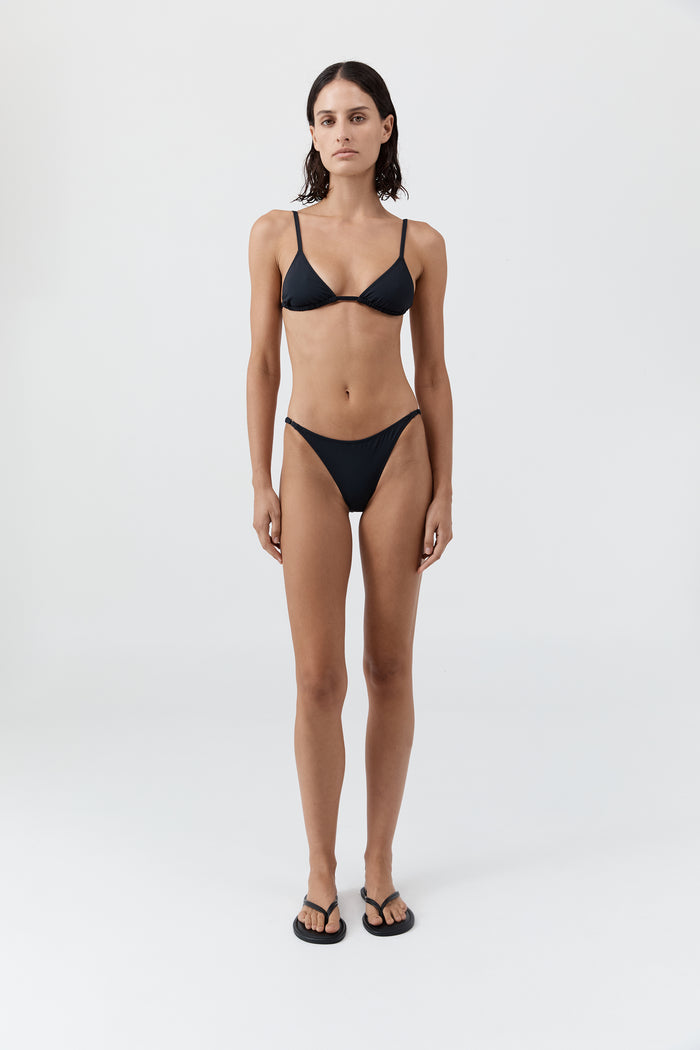 Triangle Bikini Top - Black
