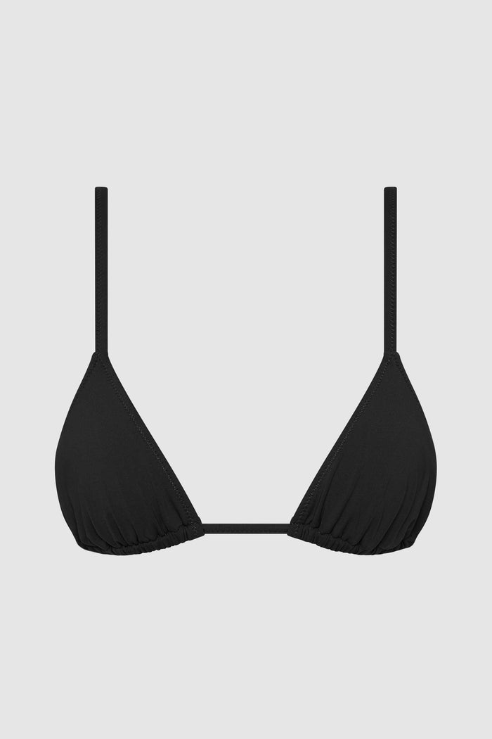 Triangle Bikini Top - Black