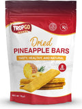 Tropgo 100% Dried Pineapple Bars 8 Bars 75g