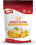 Tropgo Soft Ginger Slices 120g