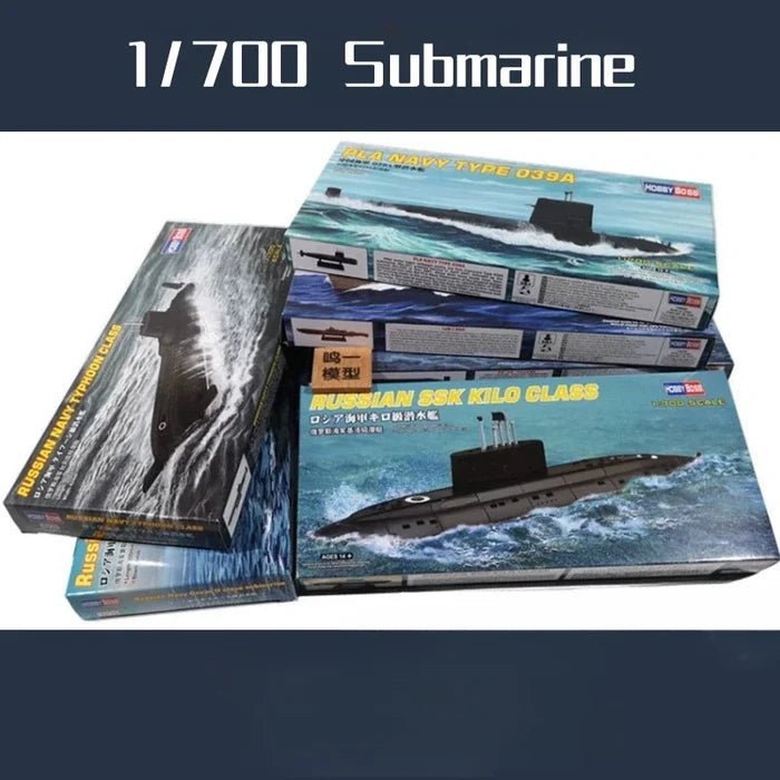 TRUMPETER 1/700 Military Nuclear Submarine Assembly Ship Model