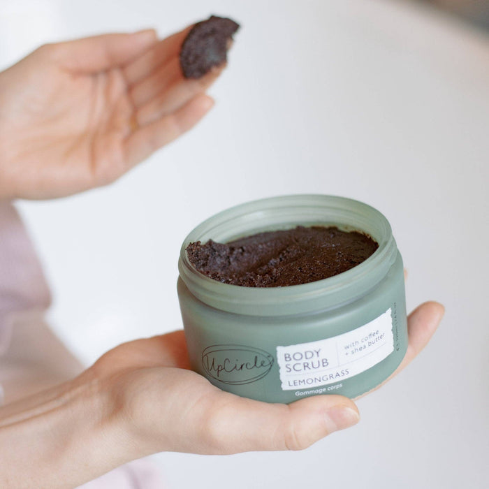 UpCircle USA - Lemongrass Body Scrub with Coffee + Shea Butter