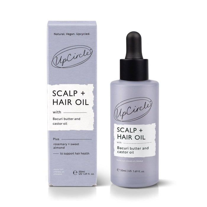 UpCircle USA - Scalp + Hair Oil with Upcycled Bacuri Butter + Castor Oil