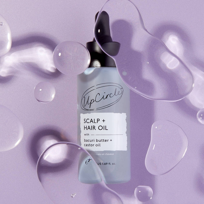 UpCircle USA - Scalp + Hair Oil with Upcycled Bacuri Butter + Castor Oil