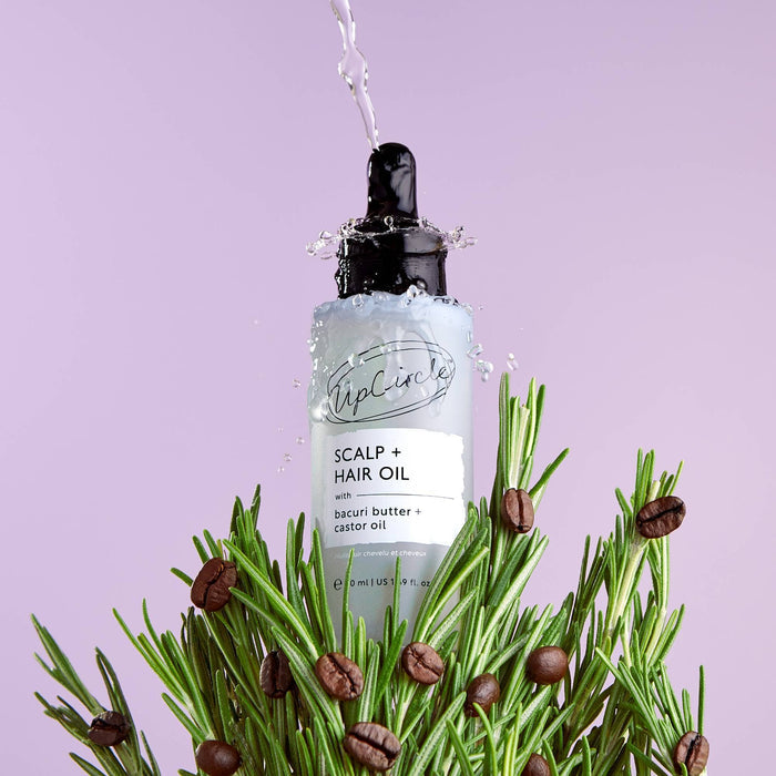 UpCircle USA - Scalp + Hair Oil with Upcycled Bacuri Butter + Castor Oil
