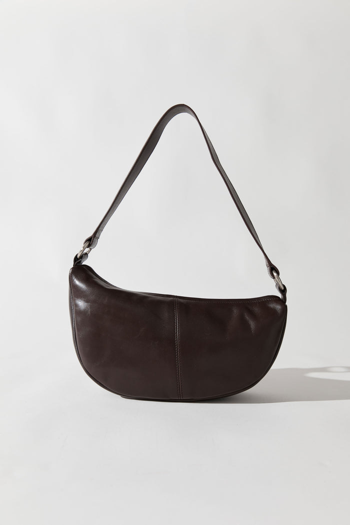 Utility Crescent Bag - Coffee