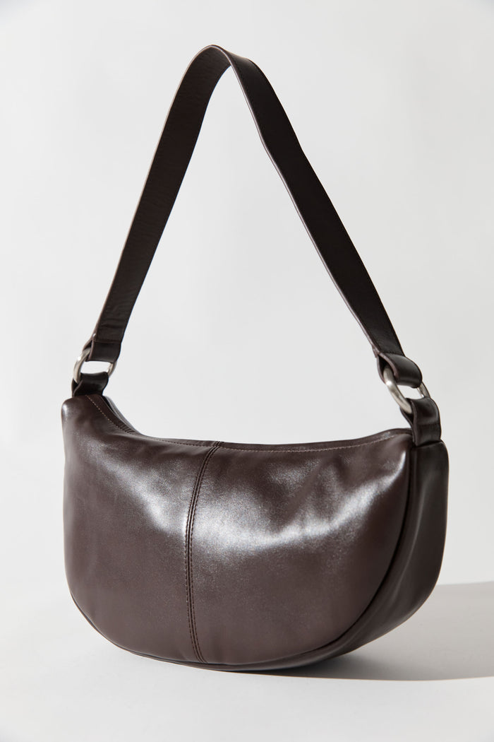 Utility Crescent Bag - Coffee